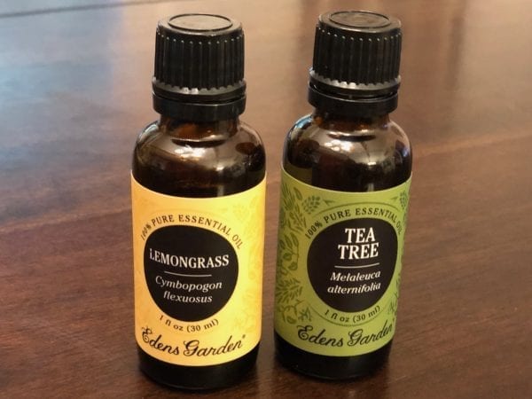 Does Tea tree and Lemongrass oil really disinfect?